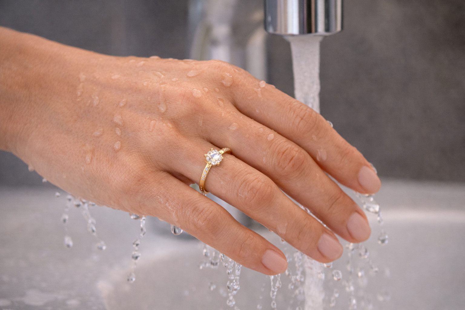 Vandfast ring: Et smykke, der holder til din hverdag
